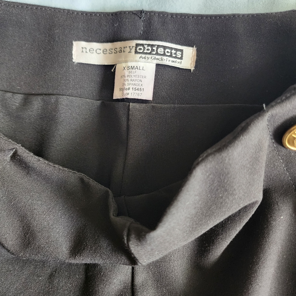 Necessary Objects High Waisted Button Shorts - image 3